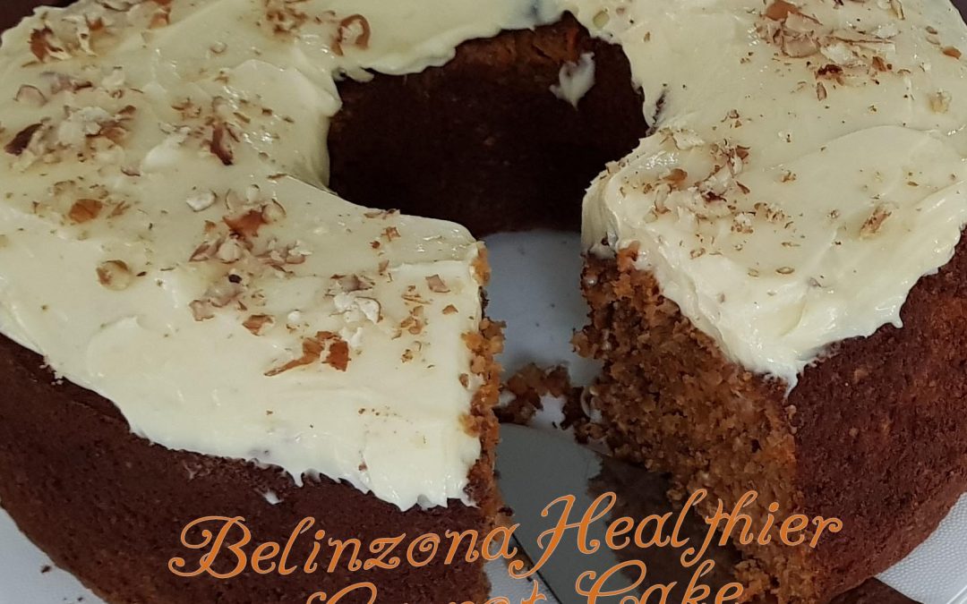 Belinzona Healthier Carrot Cake