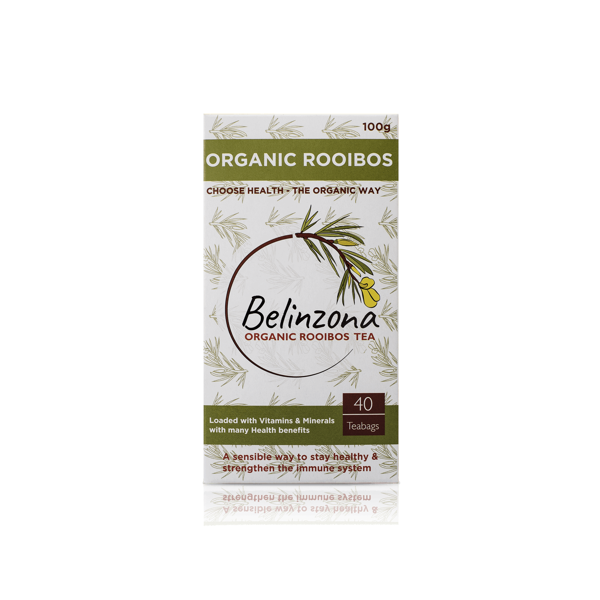 Organic Rooibos Tea 40 Tea Bags (100gr) - Image 4